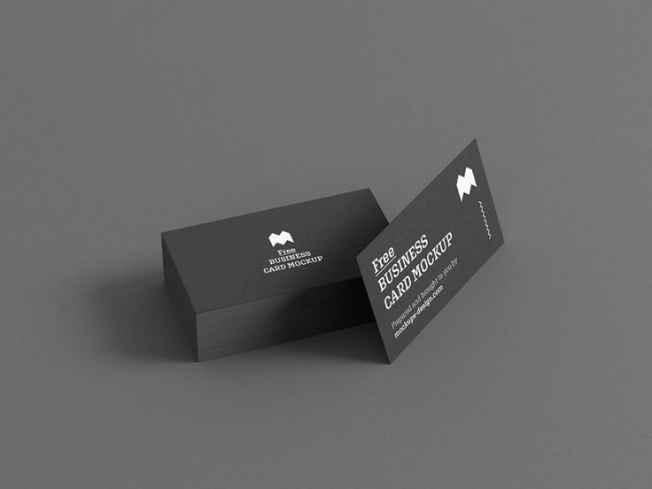 Business Card Design Mockup