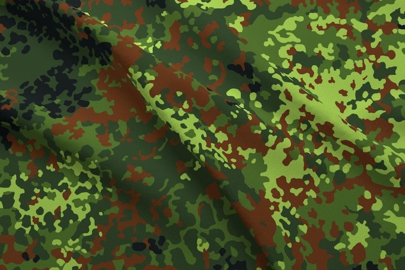 Немецкий камуфляж флектарн