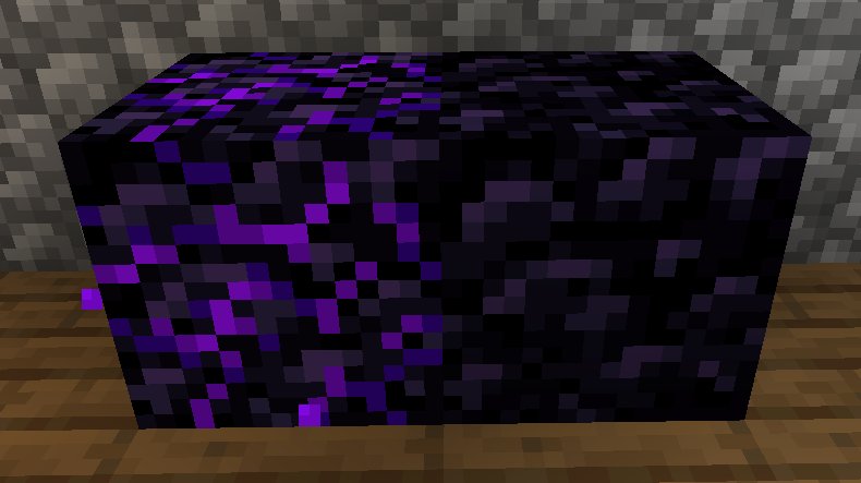 Блок обсидиана 2д