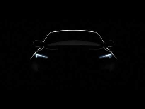 Машина на черном фоне