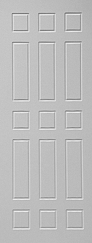 Дверь межкомнатная Честер глухая белый