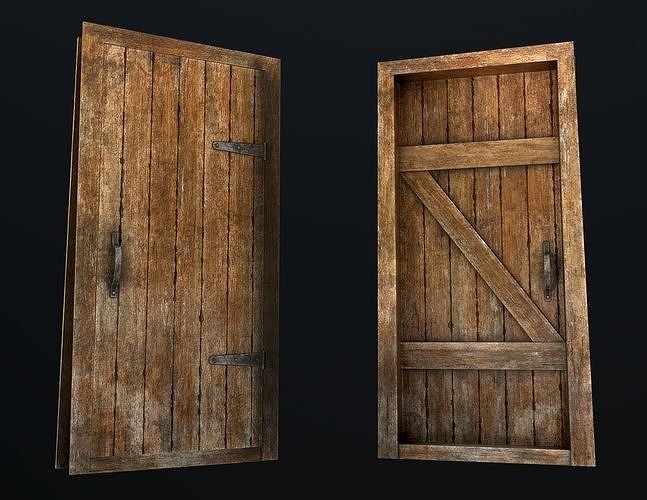 Деревянная дверь