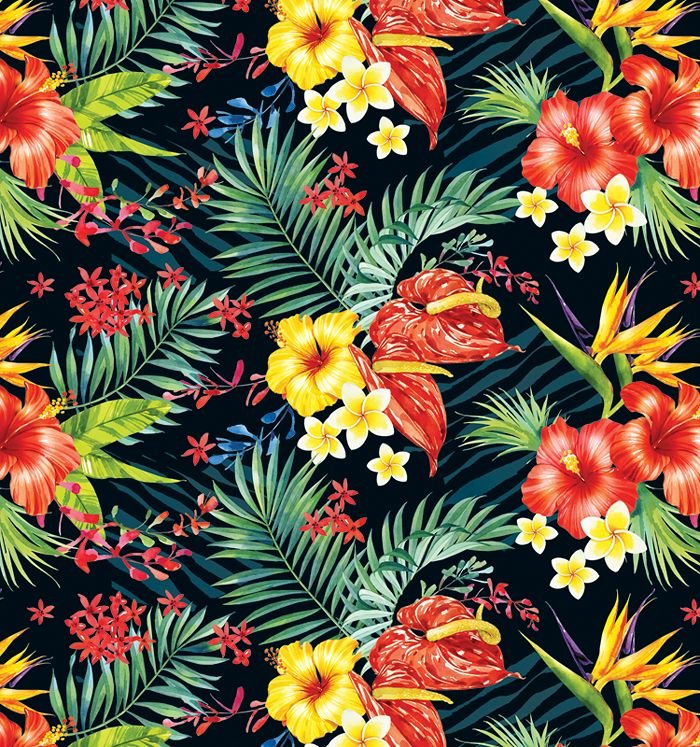 Тропический орнамент