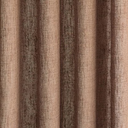 Шторы коричневые текстурные