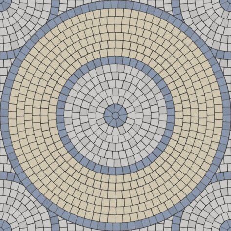 Тротуарная плитка по кругу