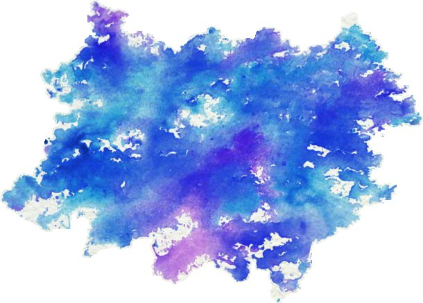 Акварельные брызги