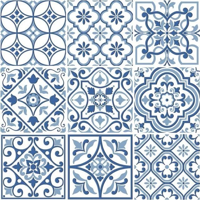 Керамическая плитка азулежу