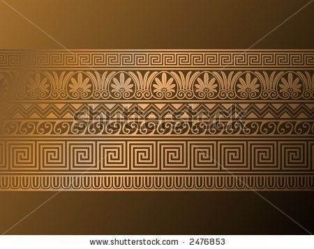 Орнаменты древнего Египта Меандр