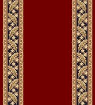 Ковровая Кремлевская дорожка красная ширина1м