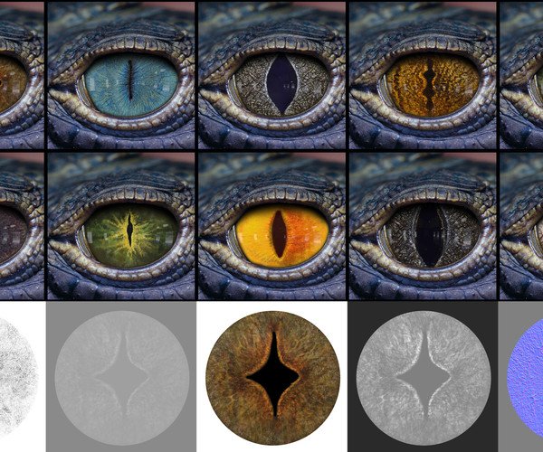 Текстура глаза