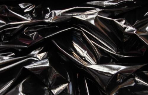 Черная латексная ткань