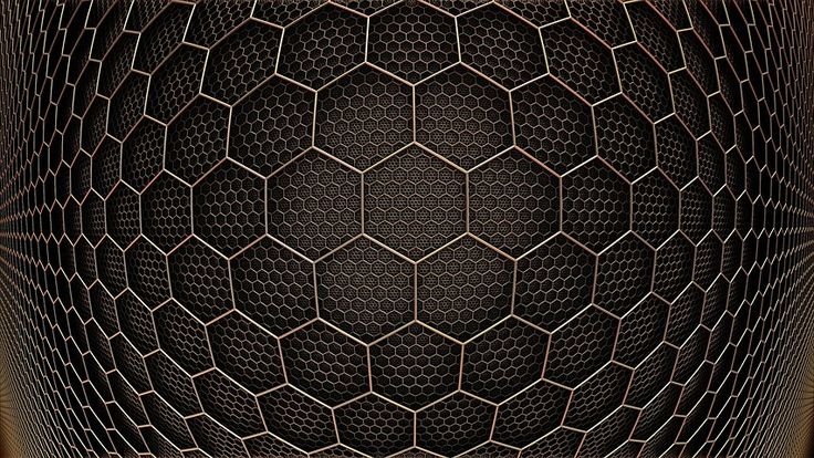 Гексагон паттерн 3d