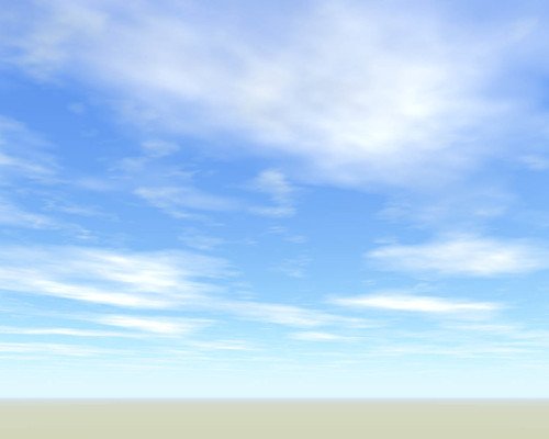 Небо для визуализации