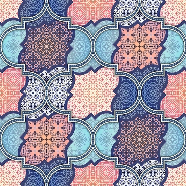 Арабеска марокканский узор вектор