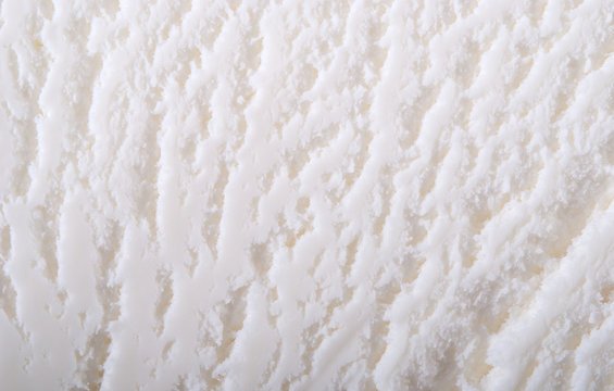 Текстура ванильного мороженого