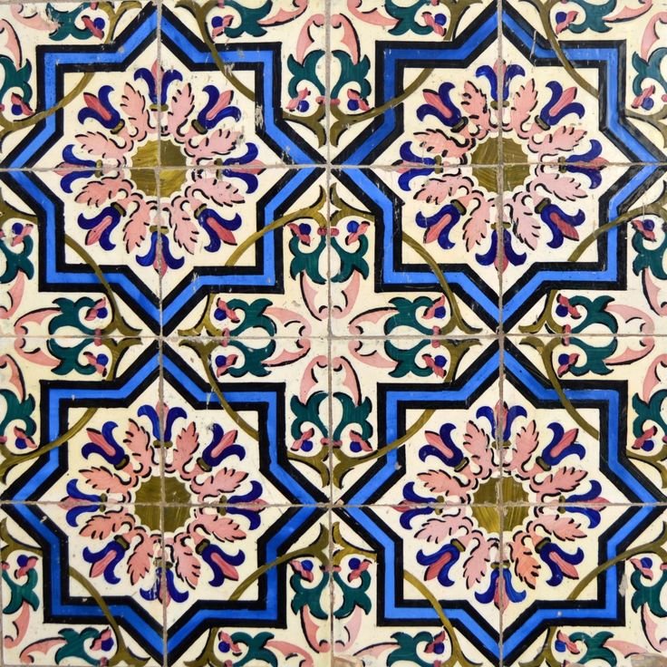 Плитка azulejo марокканский стиль