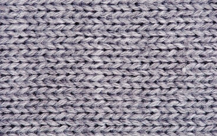 Шерстяная вязаная ткань