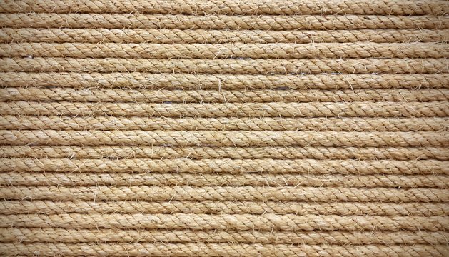 Джутовый канат текстура