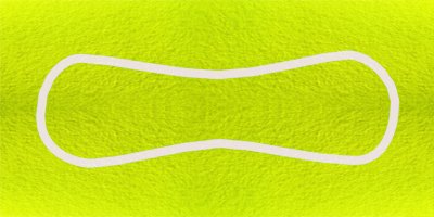 Текстура теннисного мячика