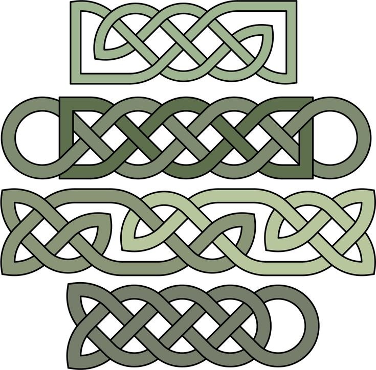 Кельто скандинавские узоры