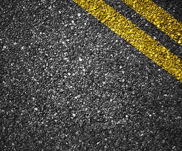Асфальт с разметкой