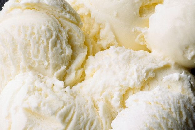 Ванильное мороженое