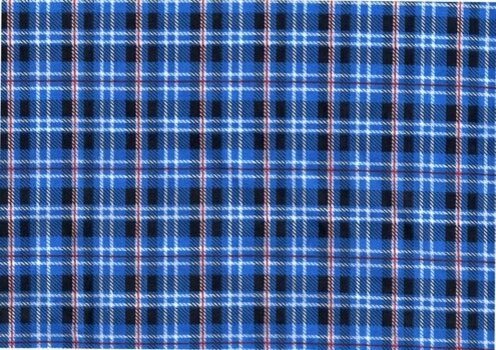 Синяя ткань в клетку