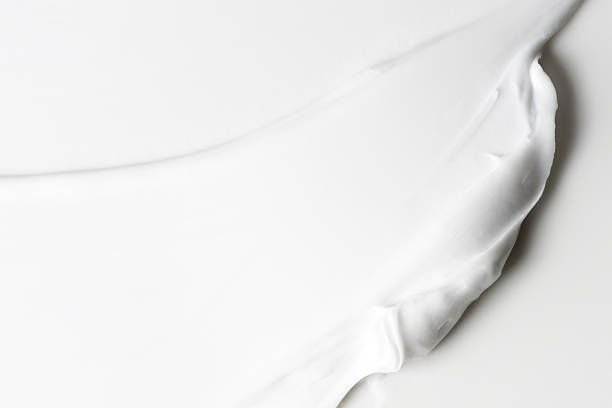 Белый крем текстура