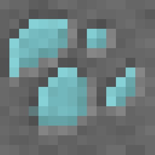 Алмазная руда майнкрафт текстура 16на16