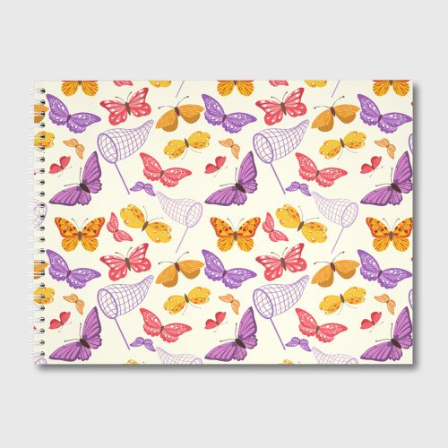 Паттерн из бабочек