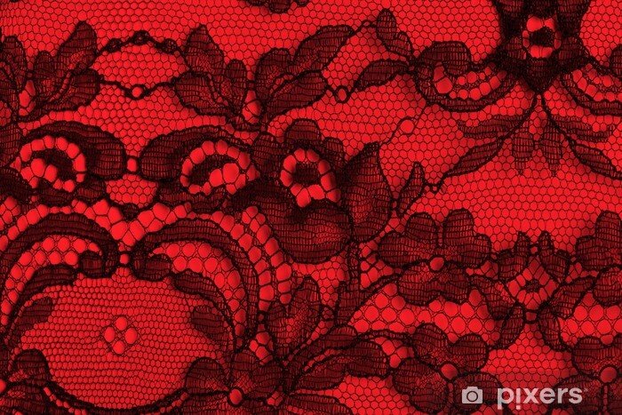 Фон кружева красные