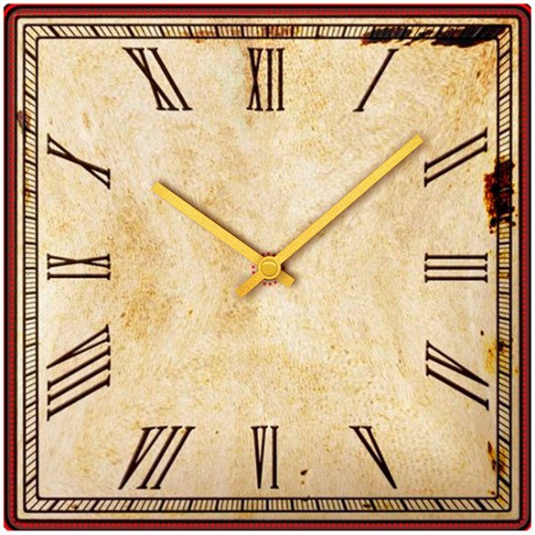 Квадратные настенные часы