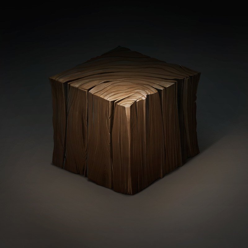 Куб из дерева