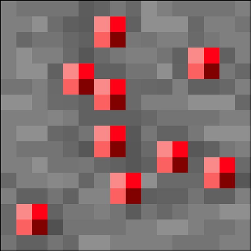 Рубиновый блок 16x16