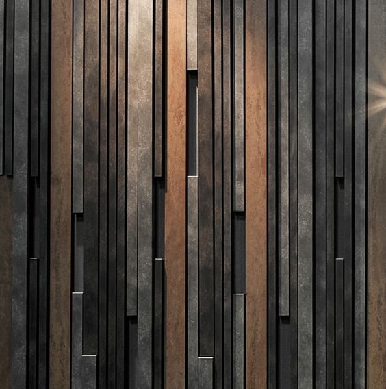 Деревянная стена