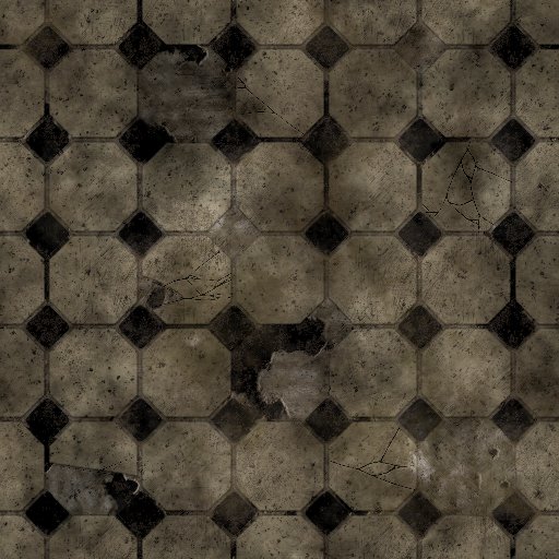 Грязная плитка текстура