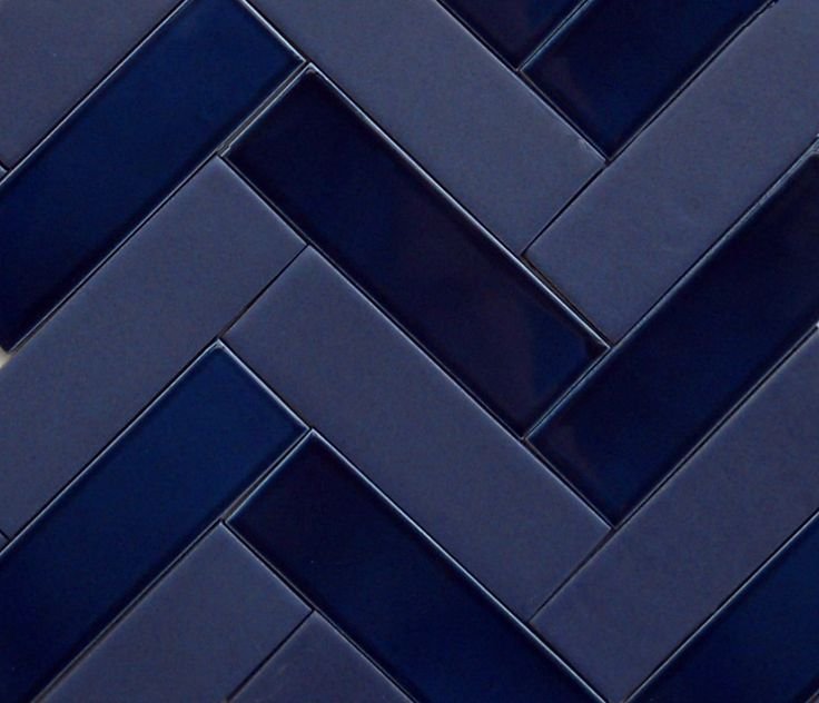 Плитка Chevron Dark Blue