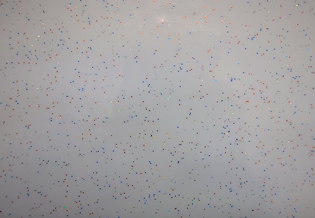 Натяжной потолок Галактика белый