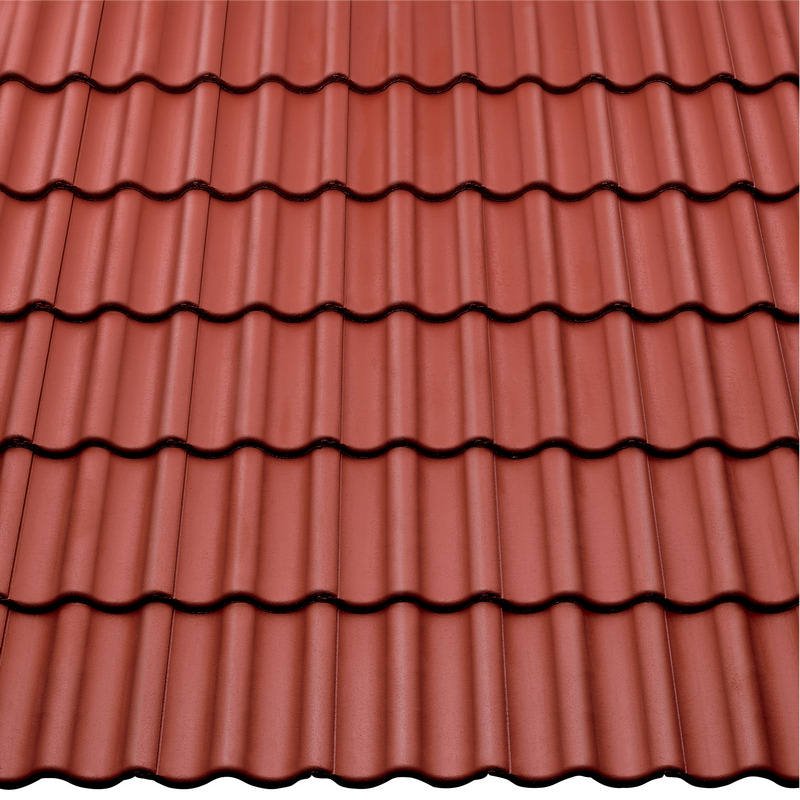 RAL 3005 металлочерепица