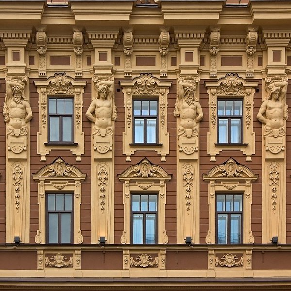 Старый фонд фасад Санкт-Петербурга