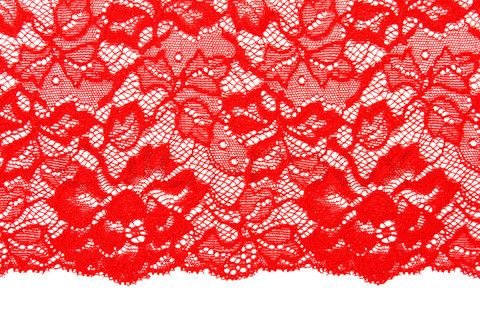 Кружево "красное"