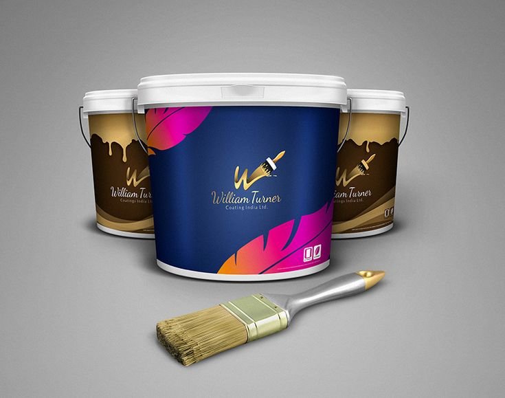 Упаковка красок