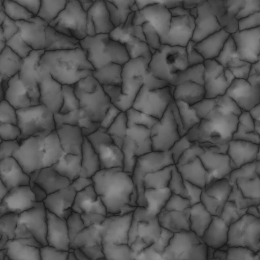 Displacement Map Terrain горы