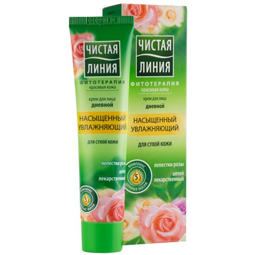 Чистая линия крем дневной увлажняющий 40 мл