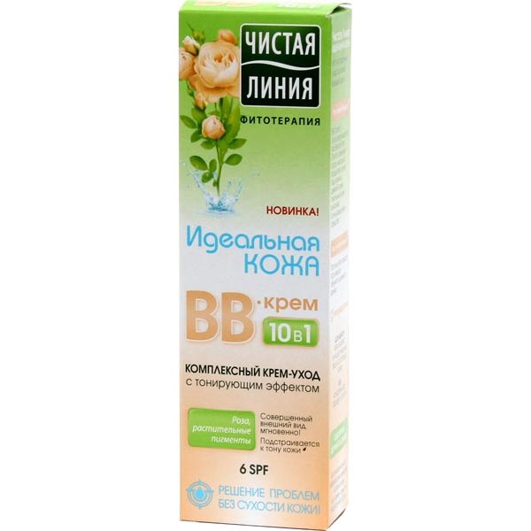 BB-крем чистая линия идеальная кожа,