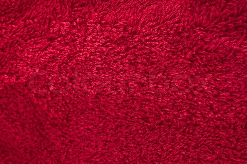 Красная бархатная ткань