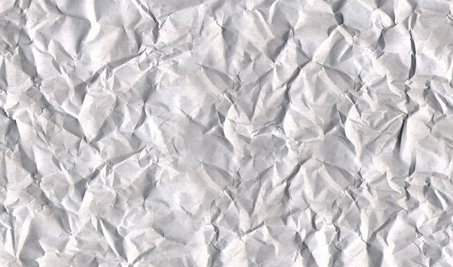 Текстура мятой бумаги