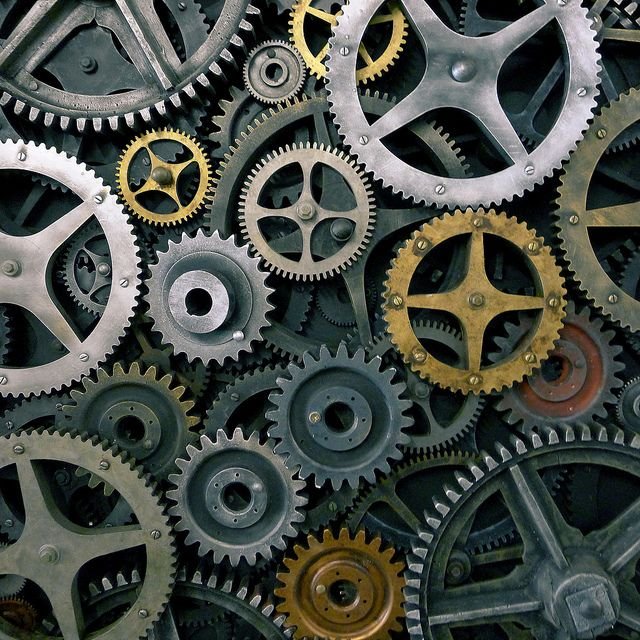 Шестеренки механизм