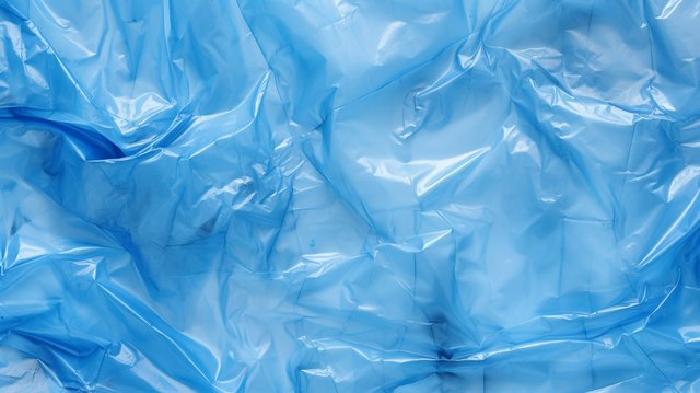 синий полиэтилен