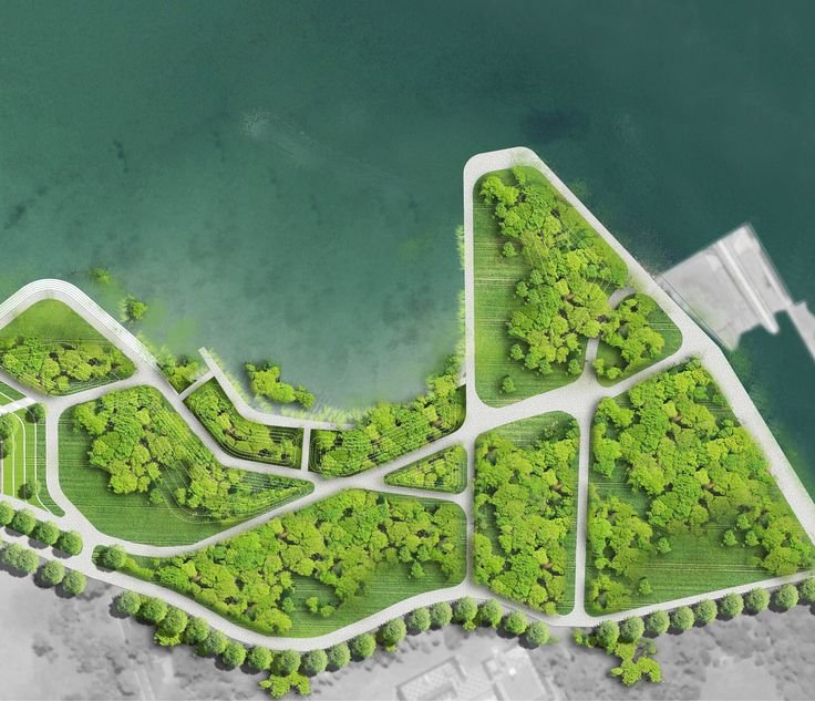 Ландшафтный парк генплан парк